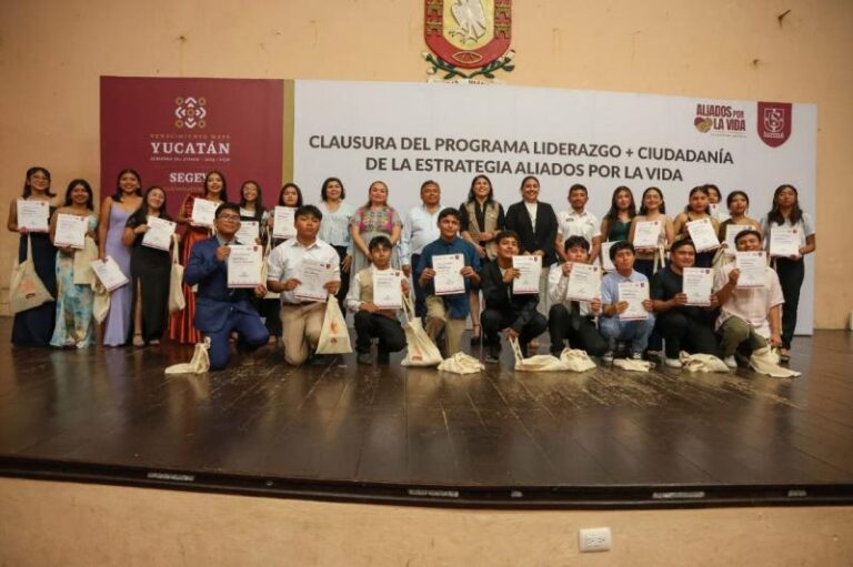 Juventudes se forman como agentes de cambio en Yucatán