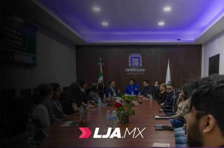 CIDE y Gobierno de Jesús María fortalecen acciones de seguridad en Paseo de las Haciendas