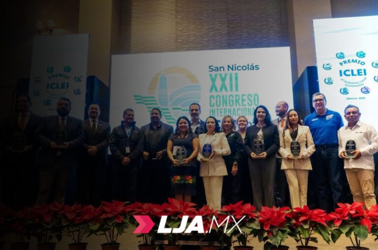 Aguascalientes recibe premio internacional por sus acciones para combatir el cambio climático