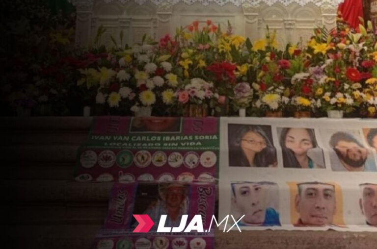 Madres buscadoras de Michoacán realizan misa de fin de año para pedir por personas desaparecidas