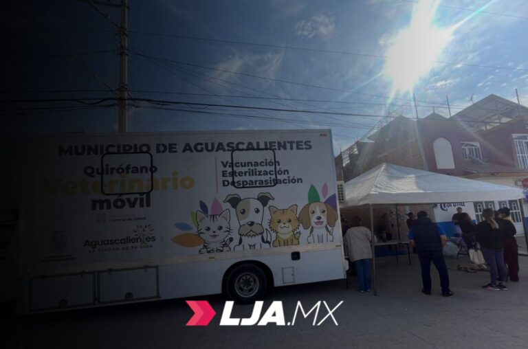 Quirófano Veterinario Móvil cierra 2025 con jornadas en varios fraccionamientos en Aguascalientes
