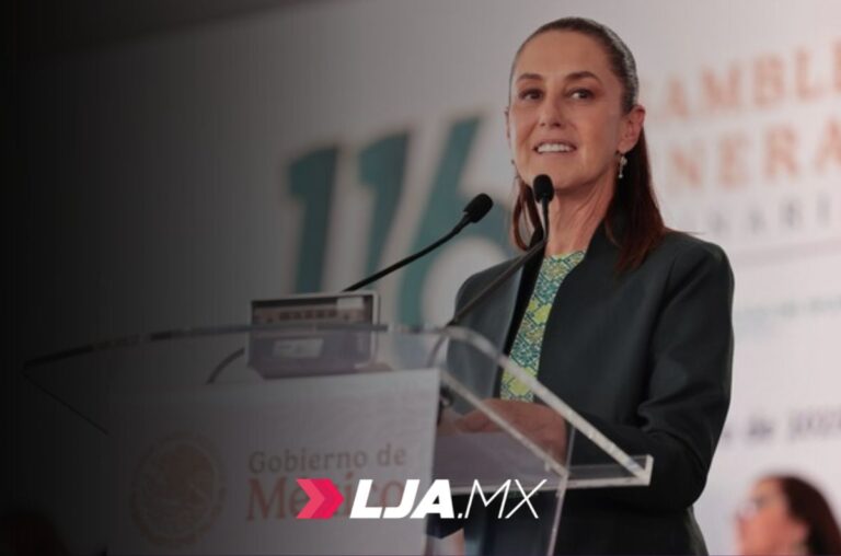 Claudia Sheinbaum encabeza 116 Asamblea del IMSS en Puebla