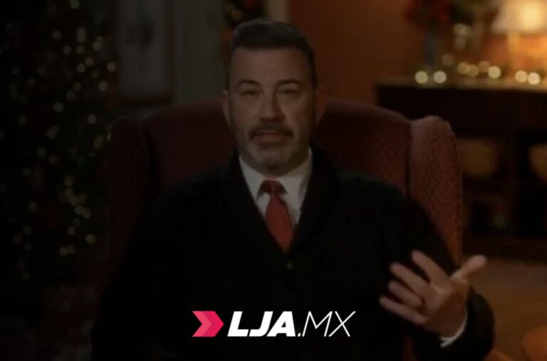 Jimmy Kimmel bromea sobre Trump y el fascismo en “mensaje navideño alternativo”