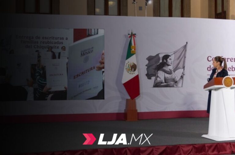 Claudia Sheinbaum encabeza entrega de escrituras a 354 familias reubicadas del Chiquihuite