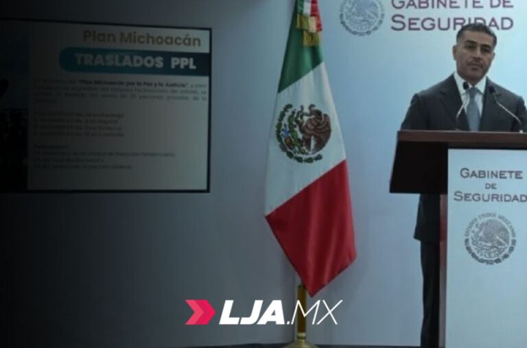 Trasladan a 25 reos de alta peligrosidad de Michoacán a penales federales