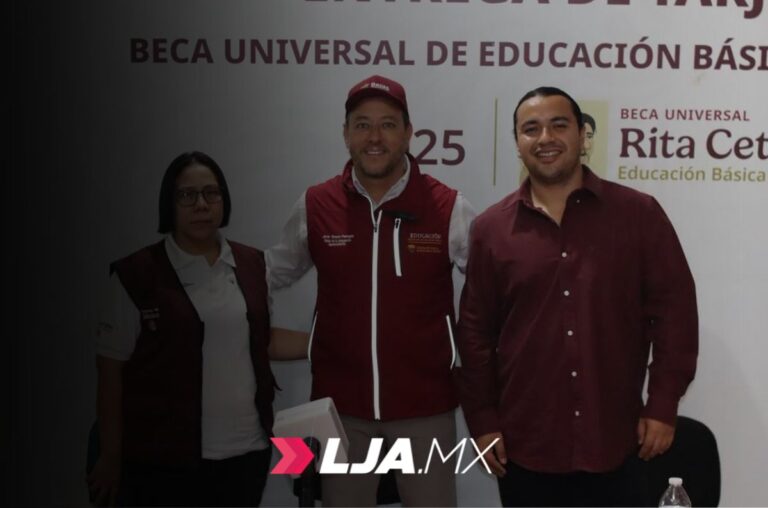 La coordinación estatal de becas para el bienestar informó avances del operativo de entrega de tarjetas