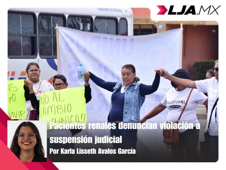 Pacientes renales denuncian violación a suspensión judicial
