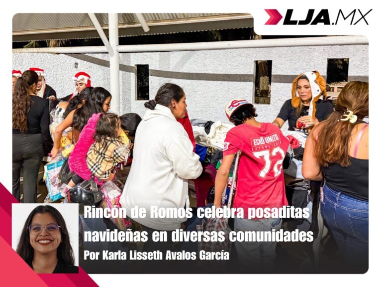 Rincón de Romos celebra posaditas navideñas en diversas comunidades