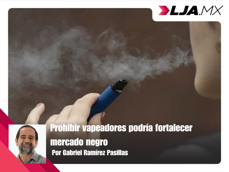 Prohibir vapeadores podría fortalecer mercado negro
