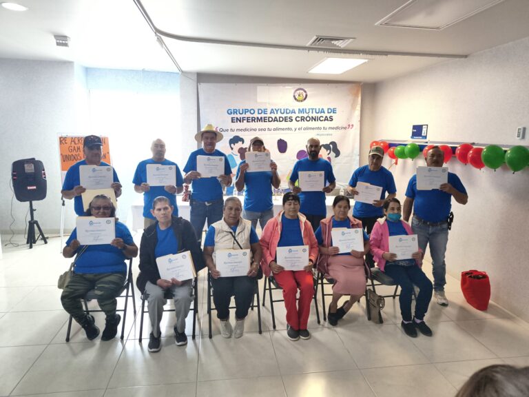 SSG acreditó al Grupo de Ayuda Mutua de Coroneo “Unidos en Acción” en Guanajuato