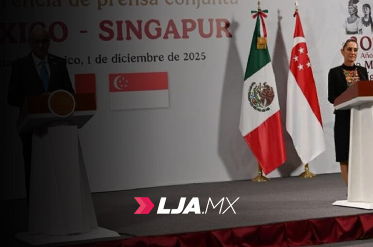 Presidente de Singapur celebra relaciones bilaterales con México