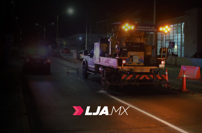 Mejoran imagen urbana y seguridad vial en paso inferior de avenida Convención de 1914 en Aguascalientes