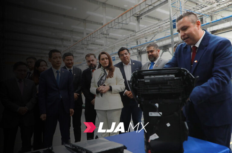 La gobernadora de Aguascalientes Teresa Jiménez inaugura nueva planta de Foresight: generará 300 empleos, con una inversión de 899 millones de pesos