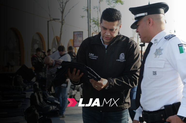 Entregan más de 41 mdp en equipamiento y uniformes para la policía municipal de Aguascalientes