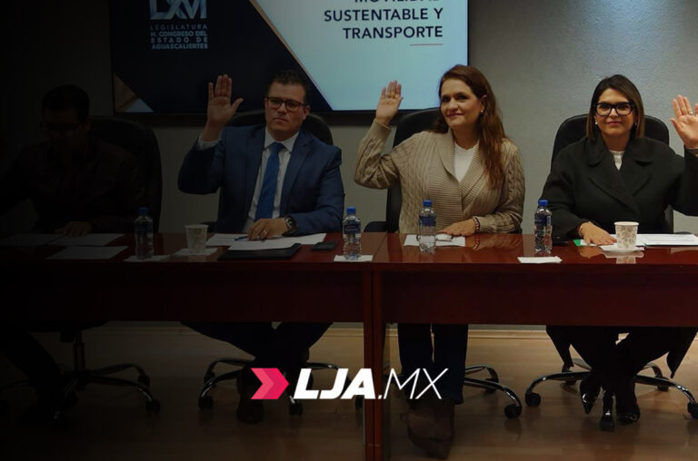 Aprueban dictamen de nueva ley de movilidad y seguridad vial en Aguascalientes