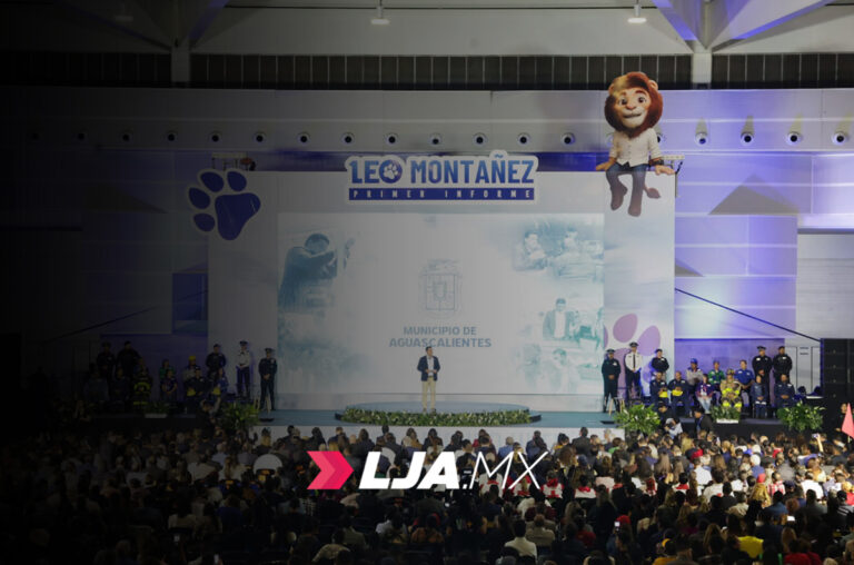 Leonardo Montañez presenta su Primer Informe al frente de la Presidencia Municipal de Aguascalientes