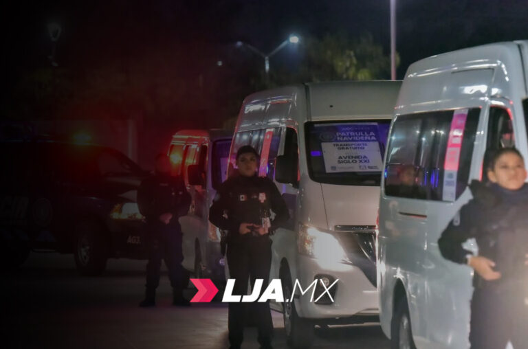 “Patrulla Navideña” ofrece traslados gratuitos este 24 y 31 de diciembre en Aguascalientes