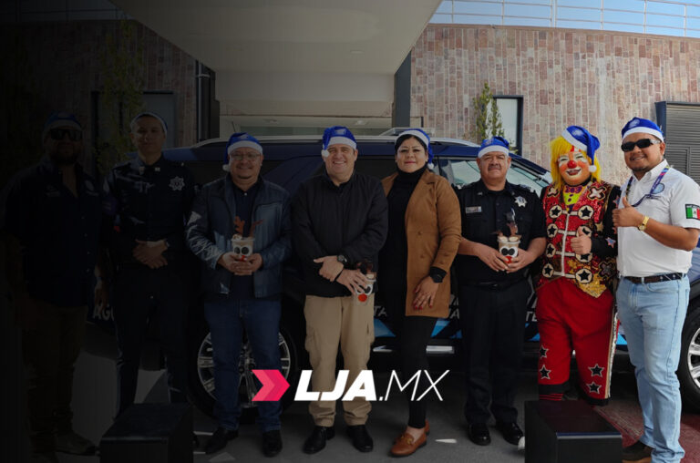 SSPE entrega juguetes a niñas y niños del Hospital Hidalgo en Aguascalientes