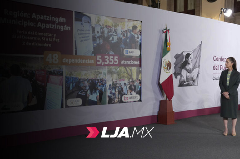 Presidenta informa avances del Plan Michoacán por la Paz y la Justicia