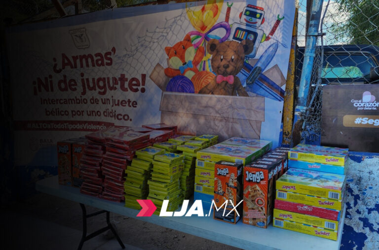 Intercambio de juguetes bélicos por didácticos aleja a la niñez de las violencias
