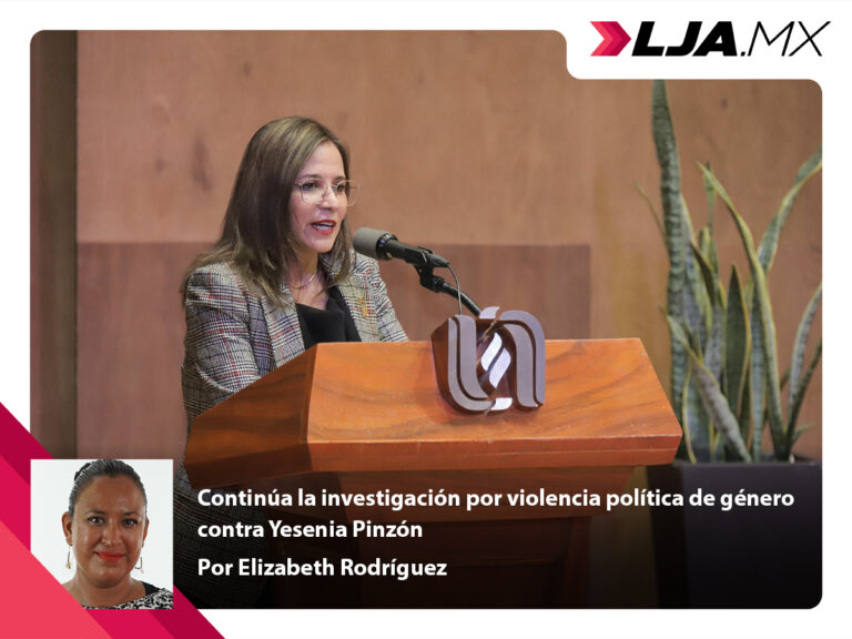 Continúa la investigación por violencia política de género contra Yesenia Pinzón