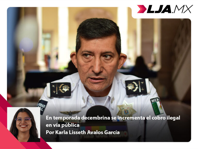 En temporada decembrina se incrementa el cobro ilegal en vía pública en Aguascalientes