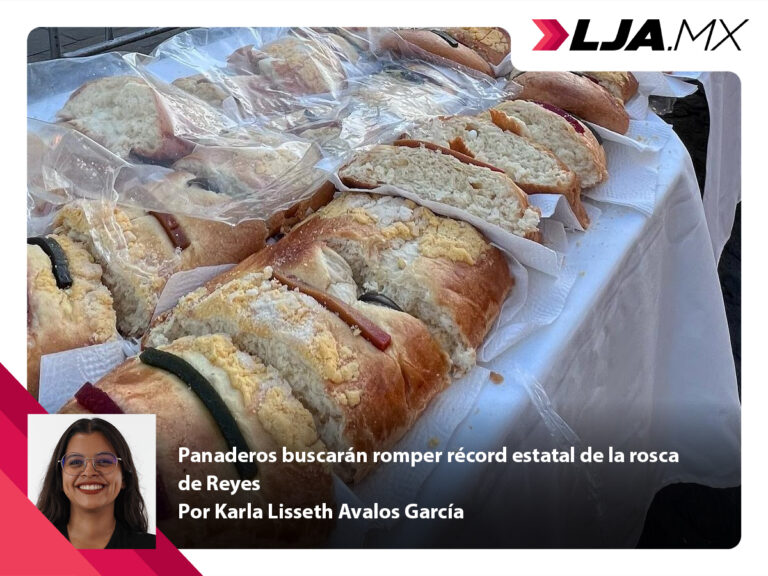 Panaderos buscarán romper récord estatal de la rosca de Reyes en Aguascalientes