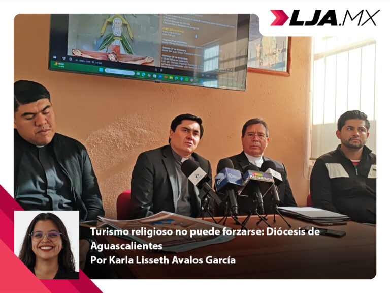 Turismo religioso no puede forzarse: Diócesis de Aguascalientes