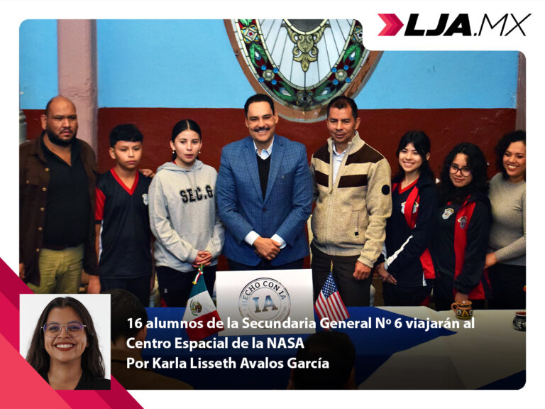 16 alumnos de la Secundaria General Nº 6 viajarán al Centro Espacial de la NASA