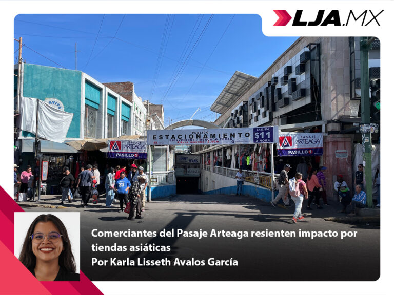 Comerciantes del Pasaje Arteaga en Aguascalientes resienten impacto por tiendas asiáticas