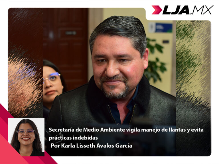 Secretaría de Medio Ambiente del Municipio de Aguascalientes vigila manejo de llantas y evita prácticas indebidas