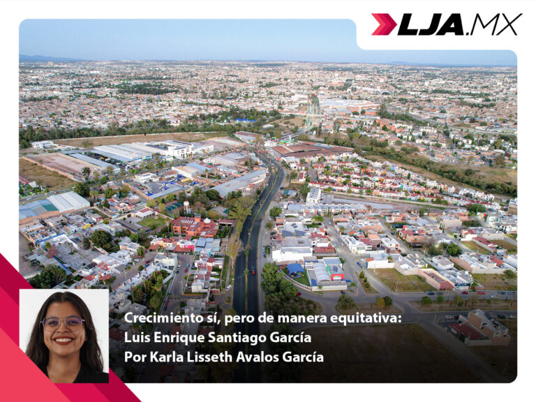 Crecimiento sí, pero de manera equitativa: Luis Enrique Santiago García