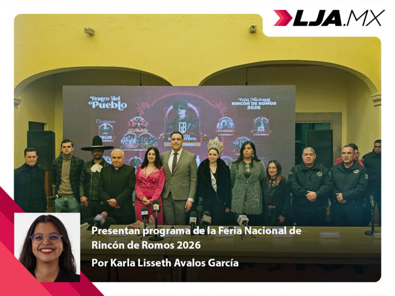 Presentan programa de la Feria Nacional de Rincón de Romos 2026
