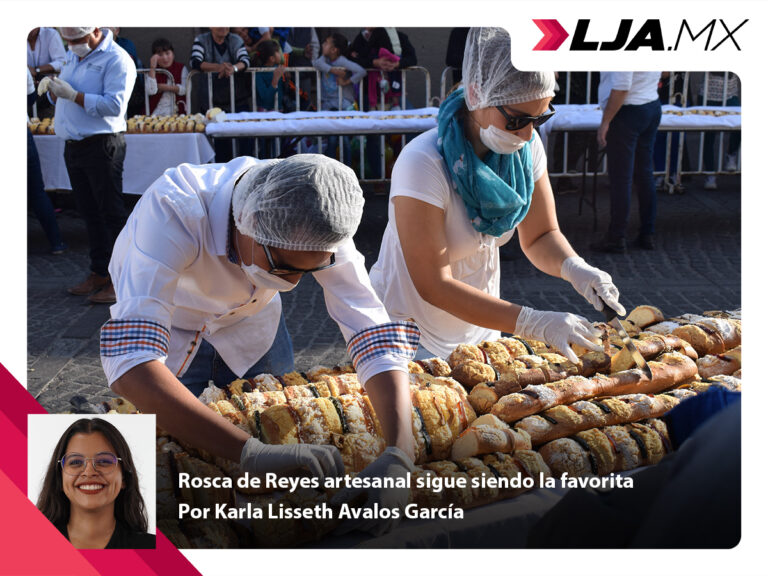 Rosca de Reyes artesanal sigue siendo la favorita en Aguascalientes