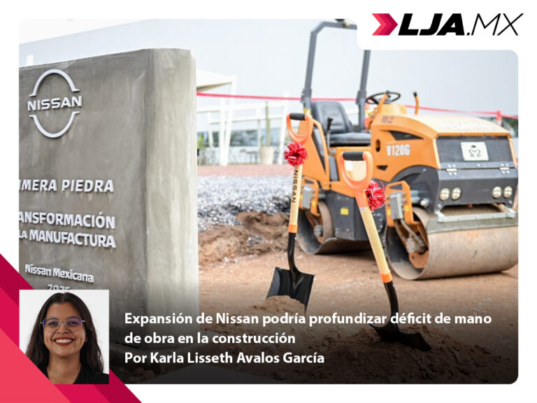 Expansión de Nissan en Aguascalientes podría profundizar déficit de mano de obra en la construcción