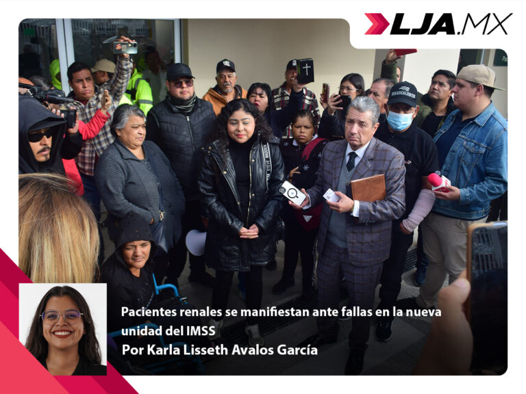 Pacientes renales se manifiestan ante fallas en la nueva unidad del IMSS en Aguascalientes