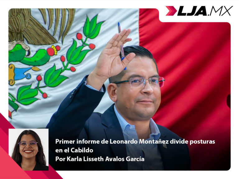 Primer informe de el alcalde de Aguascalientes Leonardo Montañez divide posturas en el Cabildo