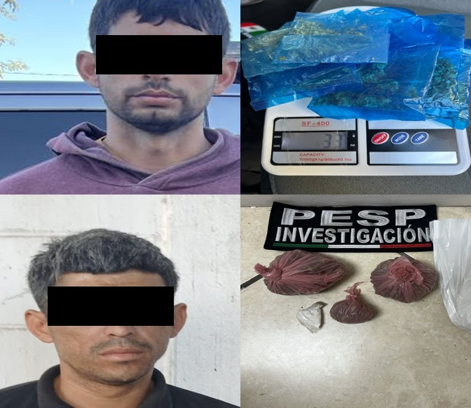 Acciones de prevención derivan en aseguramiento de dos personas en Hermosillo
