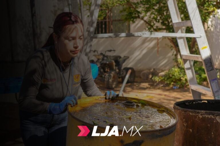 Continúa Salud Sonora con acciones de prevención del dengue en la entidad