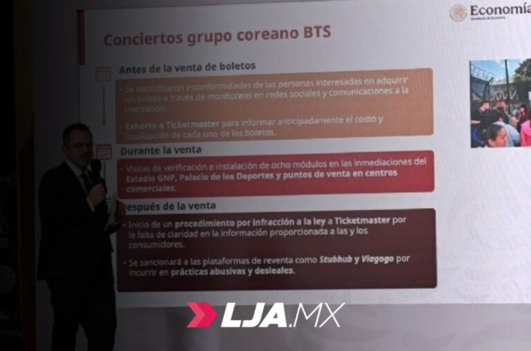 PROFECO iniciará proceso a Ticketmaster por BTS