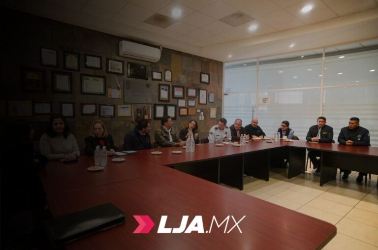 Leonardo Montañez recibió la visita del alcalde de Fresnillo, Javier Torres Rodríguez en Aguascalientes