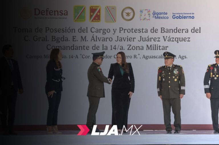 Aguascalientes refuerza coordinación con el ejército