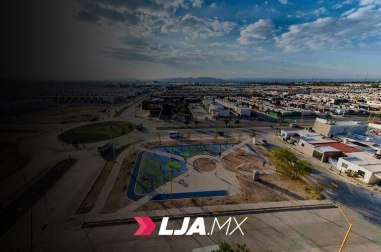 Gobierno del Estado y Ayuntamiento supervisan parque en Paseos del Sur en Aguascalientes