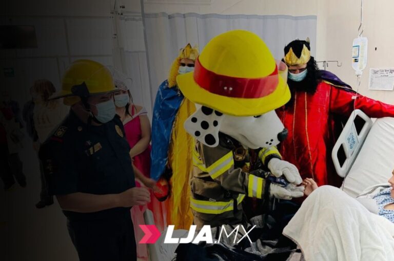 La magia de los Reyes Magos llena de esperanza el Hospital Miguel Hidalgo en Aguascalientes