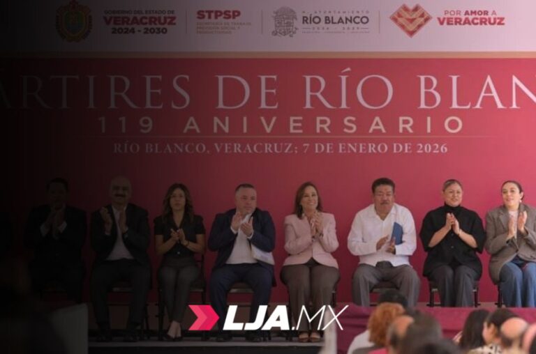 Defender los derechos laborales es el mejor homenaje a Río Blanco: Rocío Nahle