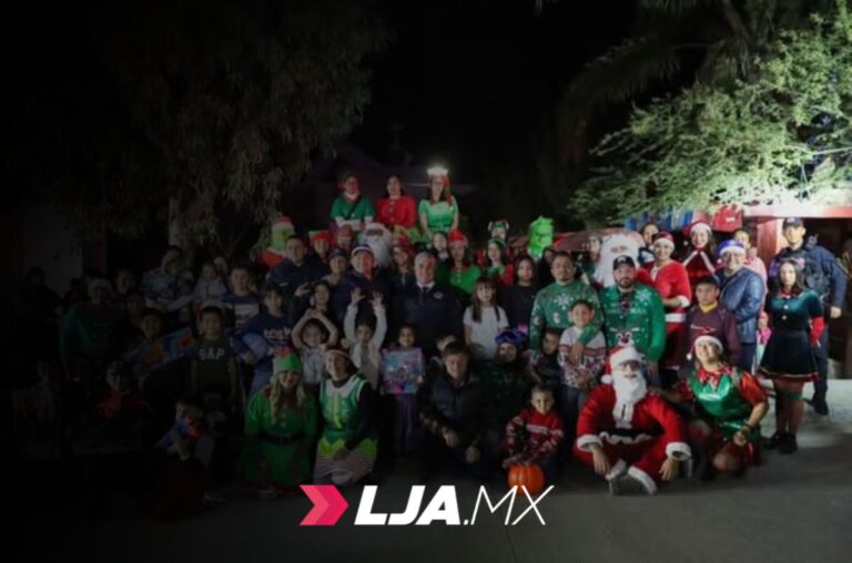 Policías de Aguascalientes recorren el estado y llevan alegría a miles de niñas y niños en temporada decembrina
