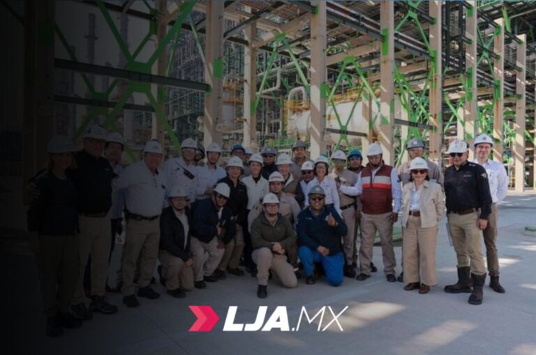 Presidenta supervisó modernización de refinería de Tula, Hidalgo