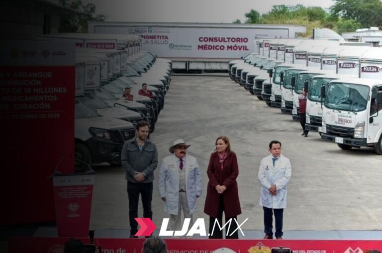Rocío Nahle encabeza arranque de distribución de más de 10 millones de medicamentos