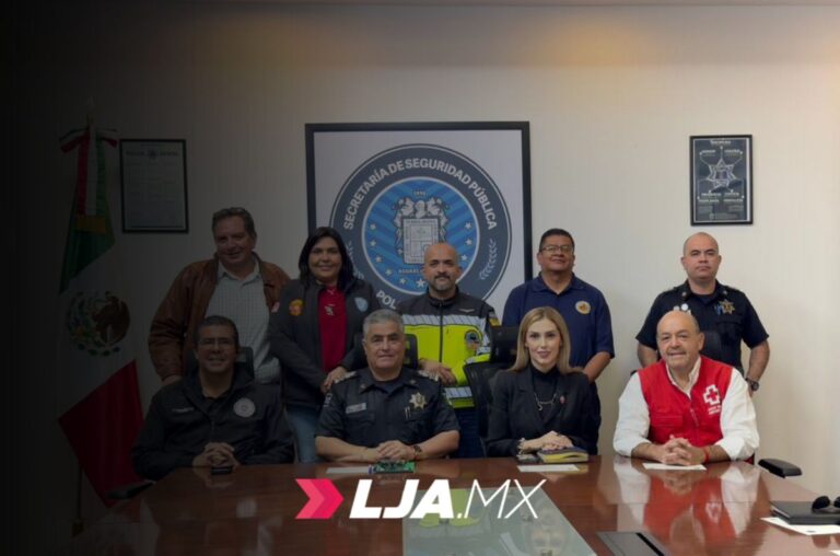 Refuerzan coordinación con servicios de emergencia en Aguascalientes