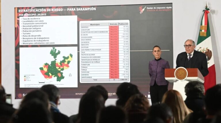 México logra prórroga de la OPS y evita perder certificación como país libre de sarampión